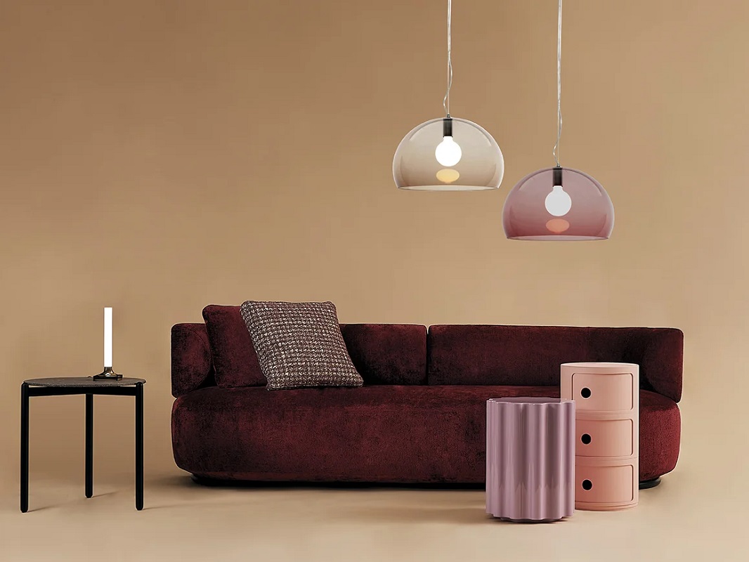 пендант kartell fly transparent