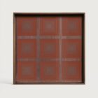 поднос ethnicraft pumpkin square glass s