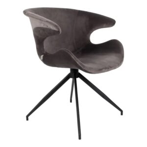 стол zuiver mia armchair grey