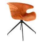 стол zuiver mia armchair orange