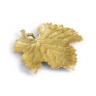 плато michael aram new leaves grape leaf snack plate