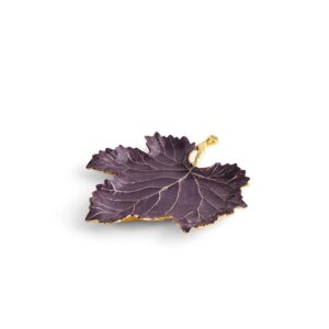 плато michael aram vine purple grape leaf