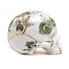 декорация seletti kintsugi skull