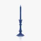 свещ baccarat harcourt candlestick blue