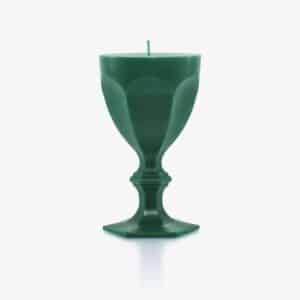 свещ baccarat harcourt glass green