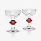 чаши baccarat harcourt 1841 coupe red x2