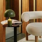 настолна лампа tom dixon bell portable led moss