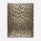 тетрадка dolce and gabbana leopardo lined large