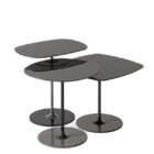 комплект помощни маси kartell thierry black