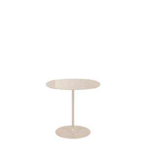 помощна маса kartell thierry round white