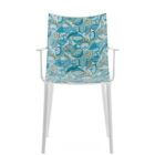 стол kartell h.h.h. graphic impression white lapis