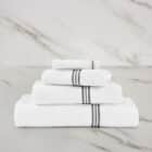 комплект хавлиени кърпи frette triplo bourdon white slate grey