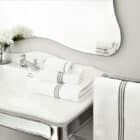 комплект хавлиени кърпи frette triplo bourdon white slate grey