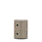 шкаф kartell componibili new colors 2 elements taupe