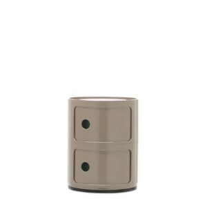 шкаф kartell componibili new colors 2 elements taupe