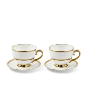 чаши за чай pols potten golden finds сет 2 броя