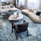 маса за кафе giorgetti galet m marble