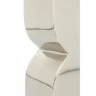 помощна маса табуретка zuiver cones shiny silver