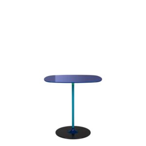 помощна маса kartell thierry rectangular blue