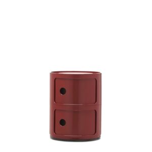 шкаф kartell componibili new colors 2 elements burgundy