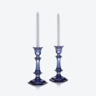 свещници baccarat harcourt midnight blue