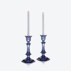 свещници baccarat harcourt midnight blue