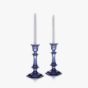 свещници baccarat harcourt midnight blue