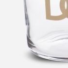 сет от 2 броя чаши за вода dolce and gabbana dg logo gold
