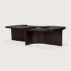 маса за кафе ethnicraft brutalist mahogany rose brown