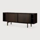 шкаф ethnicraft flow sideboard large mahogany rose brown
