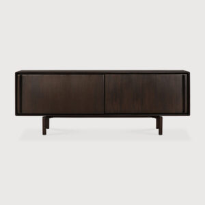 шкаф ethnicraft flow sideboard large mahogany rose brown