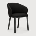 стол ethnicraft unda dining oak black