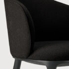 стол ethnicraft unda dining oak black