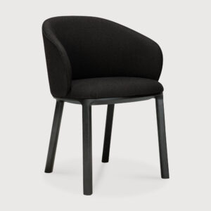 стол ethnicraft unda dining oak black