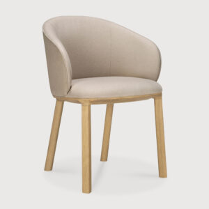 стол ethnicraft unda dining oak salt