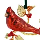 Cardinal Glass Ornament by Michael Aram