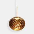 пендант tom dixon whirl medium gold