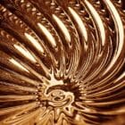 пендант tom dixon whirl medium gold