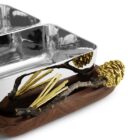 поднос и купи michael aram pine cone