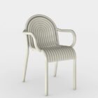 стол tom dixon groove putty armchair