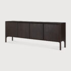 шкаф ethnicraft pi sideboard teak dark brown
