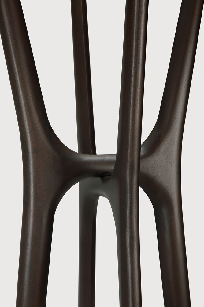 стояща закачалка ethnicraft pi mahogany dark brown