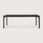 трапезна маса ethnicraft pi teak dark brown 220