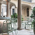 бар стол kartell masters sage green