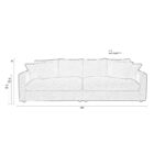 диван zuiver sense 3 seater nature soft