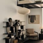 етажерка ethnicraft geometric teak dark brown
