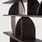 етажерка ethnicraft geometric teak dark brown