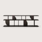конзола ethnicraft geometric sofa teak dark brown