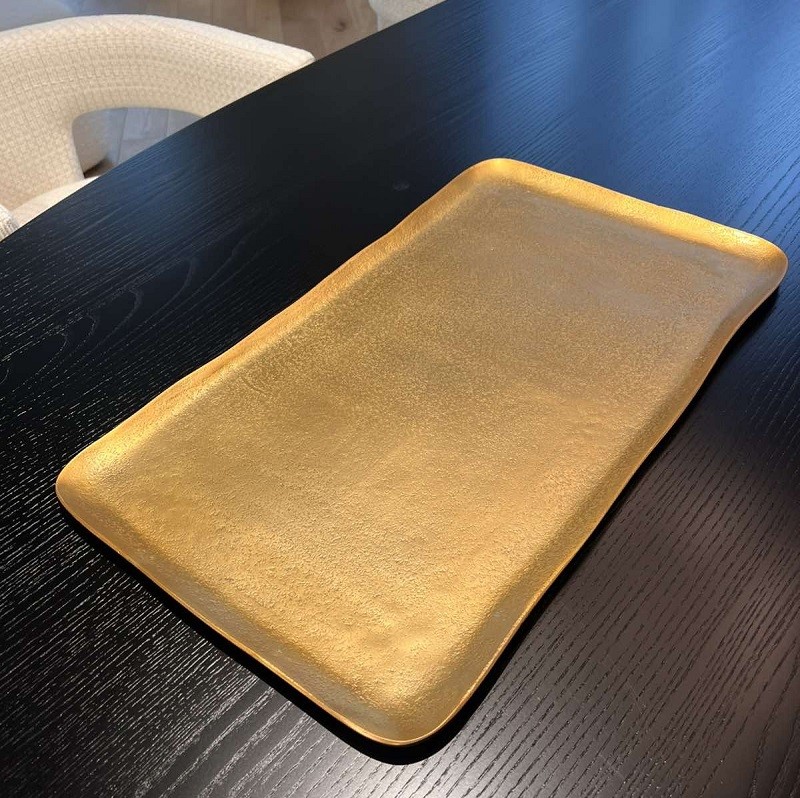 поднос pols potten brass rectangle