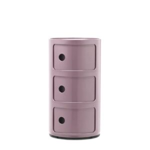 шкаф kartell componibili new colors 3 elements muave